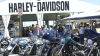 Тысячи байкеров съехались на парад, посвященный 110-летию Harley-Davidson