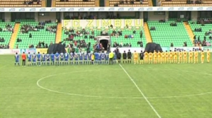 Сборные министров и артистов сыграли благотворительный футбольный матч (ВИДЕО)