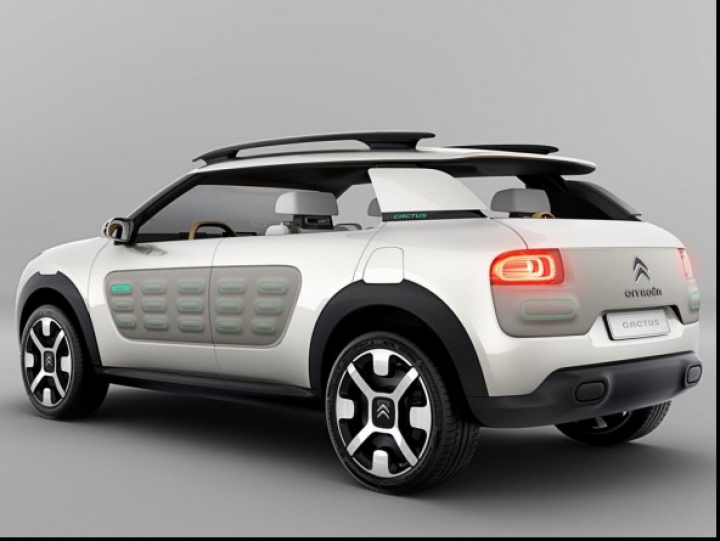 Citroen показал концепт Cactus с "приплюснутым" рулем (ФОТО)