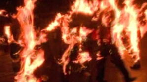 В США люди подожгли себя, чтобы попасть в Книгу рекордов Гиннеса (ВИДЕО)