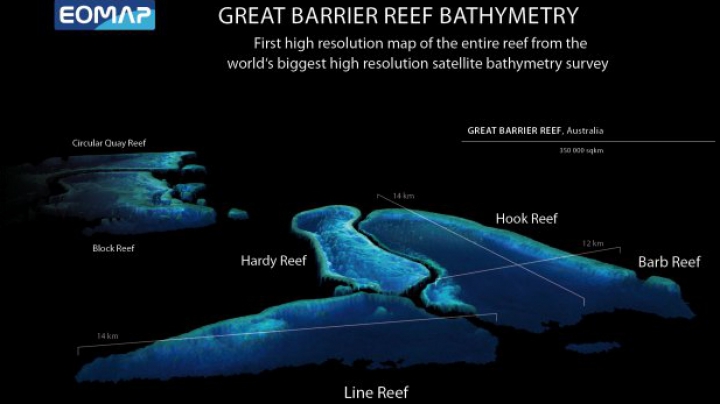 Создана 3D-карта крупнейшего в мире кораллового рифа (ВИДЕО)