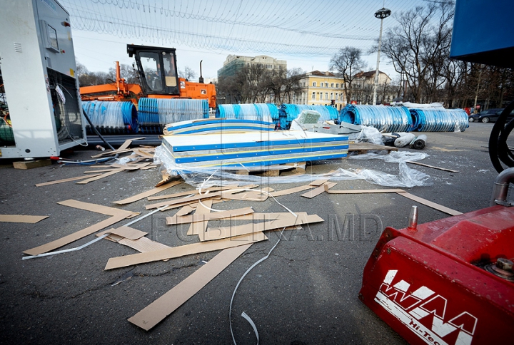 В центре Кишинева появится каток (ФОТО)