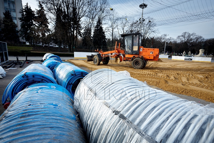 В центре Кишинева появится каток (ФОТО)