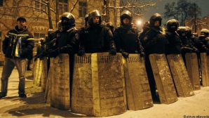 Массовые акции протеста в Киеве продолжались и этой ночью 