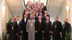 Митрополит Владимир собрал бывших и нынешних высокопоставленных чиновников на рождественский прием 