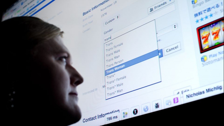 Facebook предложил пользователям 58 полов на выбор