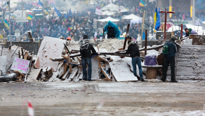 Киев после Евромайдана восстановят на деньги спонсоров