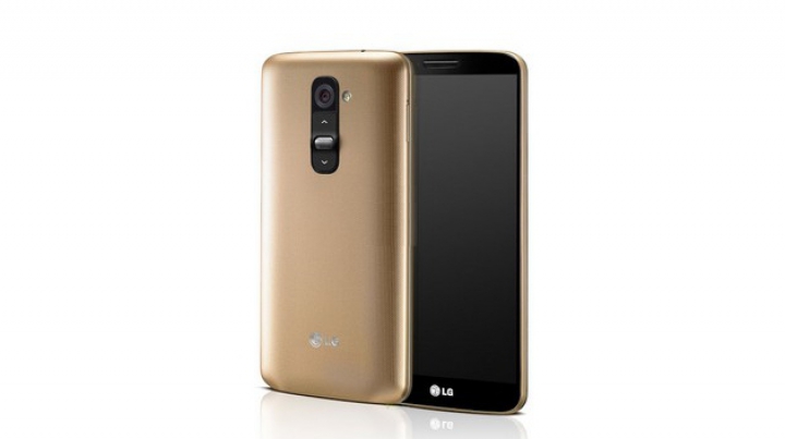 Смартфон LG G2 стал доступен в золотистом цвете