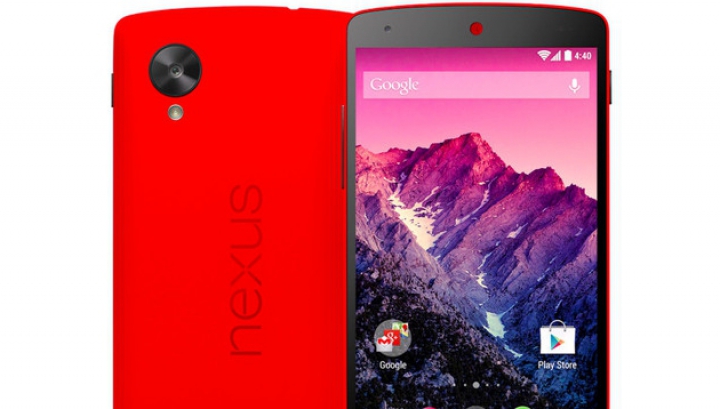 LG выпустила "неоново-красный" Nexus 5