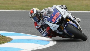 Моtо GP: Хорхе Лоренсо показал лучшее время на тренировочных заездах