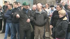 Торговцы с Центрального рынка провели протест перед зданием столичной мэрии