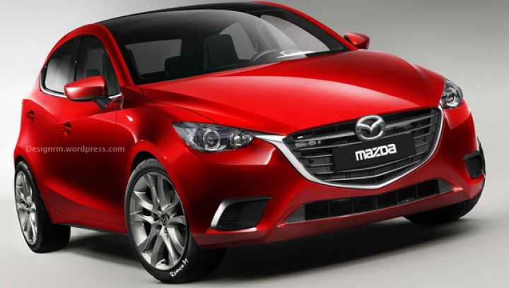 Новая Mazda2 будет весить меньше тонны