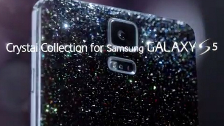 Samsung  выпустит Galaxy S5 в корпусе, покрытом кристаллами Swarovski