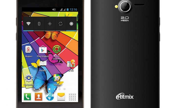 Ritmix представила три бюджетных смартфона на Android 4.2