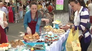 Рай для сладкоежек устроили организаторы ярмарки сладостей в столице