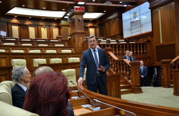 Спикеры парламентов Балтийских и Северных государств сажали в Кишиневе кустарники (ФОТО) 