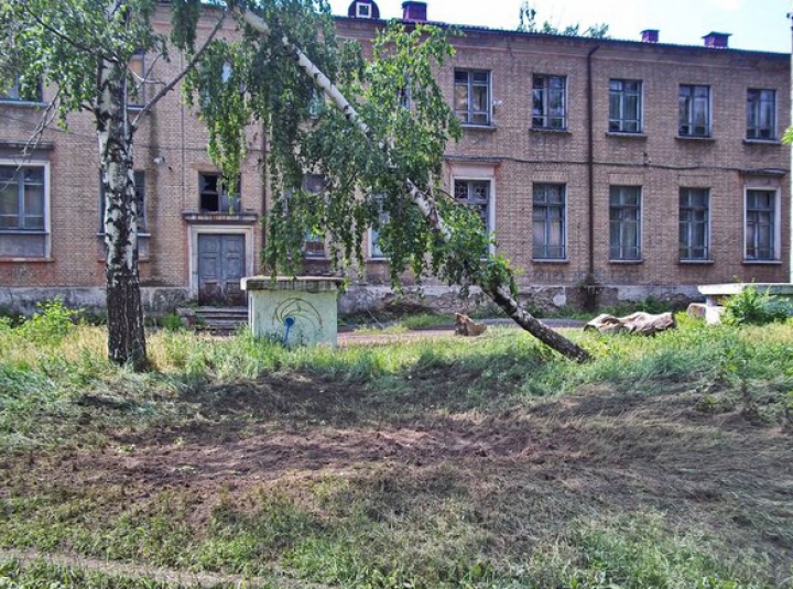 Последствия военных действий в Славянске в фотографиях