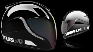 "Умный" шлем обеспечит водителей мотоциклов панорамным обзором 