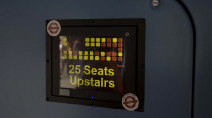 Умные лондонские автобусы покажут свободные места и карту проезда в реальном времени