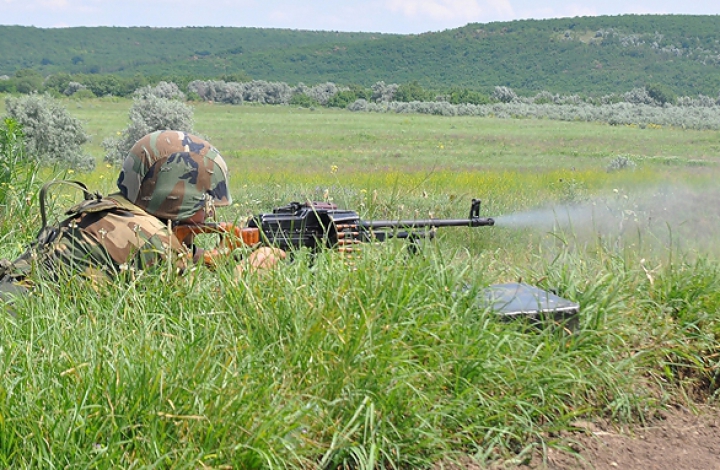 (ФОТО/ВИДЕО) Военные мотострелковой бригады «Дачия» провели показательные учения в Кагуле