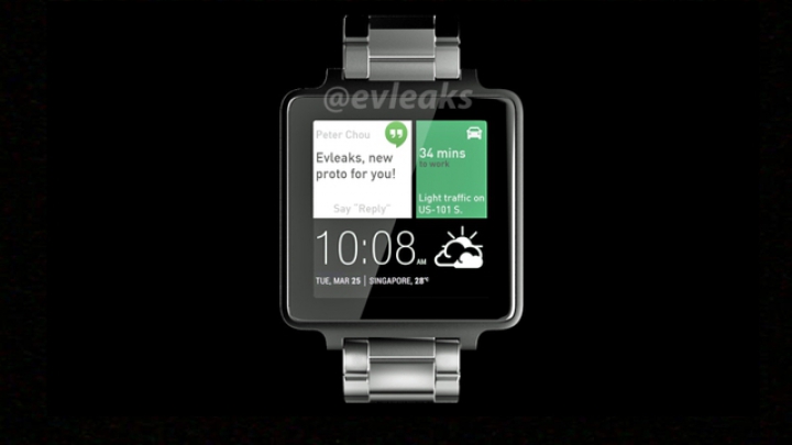 В Интернет "слили" изображение смарт-часов HTC на Android Wear