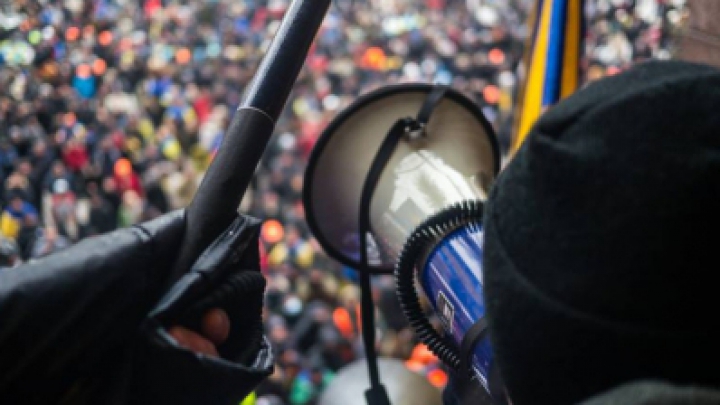 Жители села Сочитены устроили акцию протеста у здания парламента