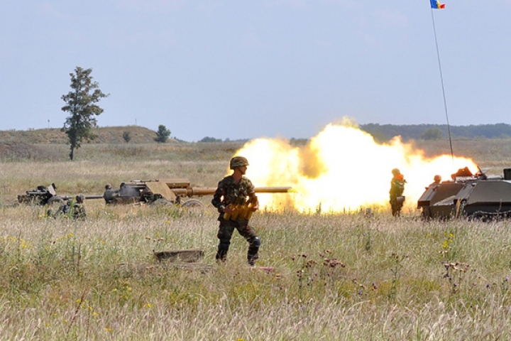 Военные Национальной армии протестировали тяжелую артиллерию (ФОТО/ВИДЕО)