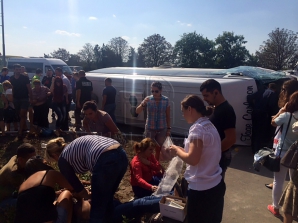 Авария в Ставченах: пассажиры микроавтобуса говорят, что виноват водитель легкового автомобиля