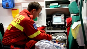 Пожилой женщине понадобилась помощь службы SMURD после падения в колодец