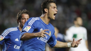 Криштиану Роналду забил четыре мяча в ворота "Эльче"