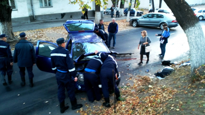 На столичной улице Матеевича столкнулись два автомобиля (ФОТО, ВИДЕО)