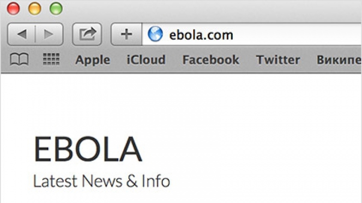 В США продали интернет-домен Ebola.com