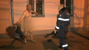 Полуночный стриптиз и вождение в нетрезвом виде от итальянских гостей столицы (ВИДЕО)