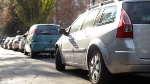 В Кишиневе утро первого дня в году выдалось скупым на прохожих и транспорт на улицах