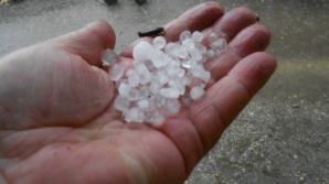 В Кишиневе прошел град (ВИДЕО)