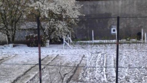 В селе Сирец Страшенского района выпал град 