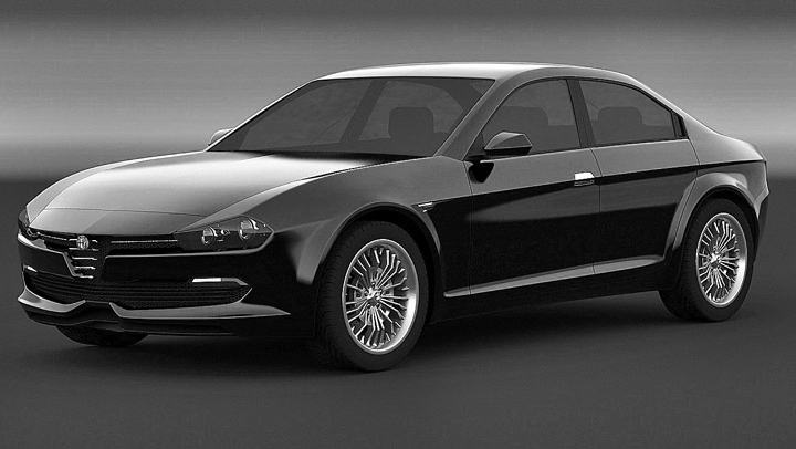 Новый среднеразмерный седан Alfa Romeo унаследует двигатель от спорткара 4C