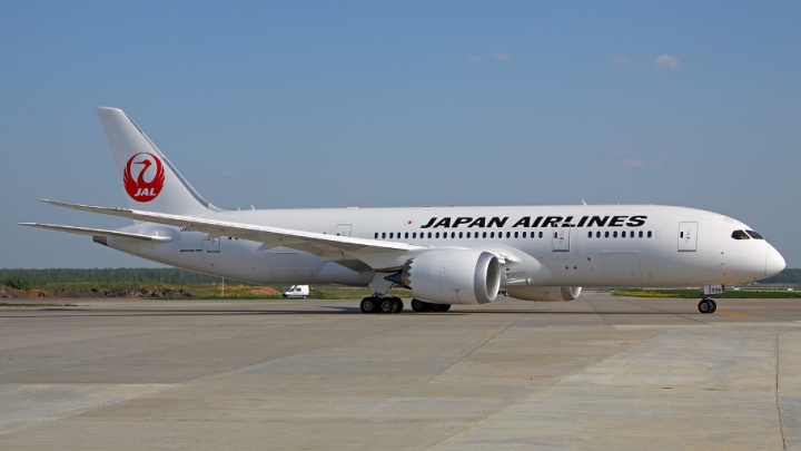 Самолет Japan Airlines совершил экстренную посадку из-за остановки двигателя