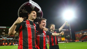 Футболисты "Борнмута" устроили парад в честь выхода в премьер-лигу