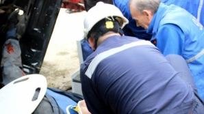 В Кишиневе мужчину придавило бетонной плитой