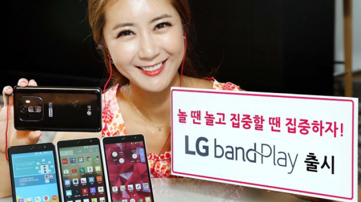  LG представила смартфон LG Band Play с повышенным качеством звука