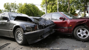 На виадуке столкнулись шесть автомобилей (ФОТО)