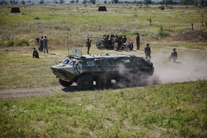 В Бельцах прошли международные военные учения (ФОТОРЕПОРТАЖ)