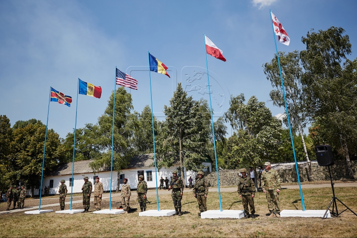 В Бельцах прошли международные военные учения (ФОТОРЕПОРТАЖ)