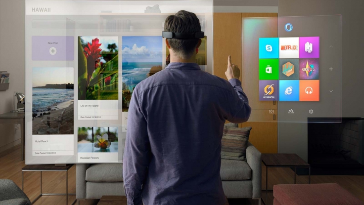 Microsoft начнет продажу очков дополненной реальности Hololens в 2016 году