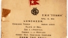 Меню последнего ланча на «Титанике» продадут за 70 тысяч долларов