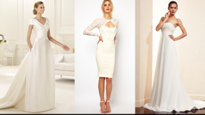 Всё больше невест предпочитают элегантные наряды без лишних украшений