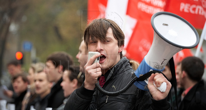 Акция протеста ПСРМ и "Нашей партии": заявления лидеров