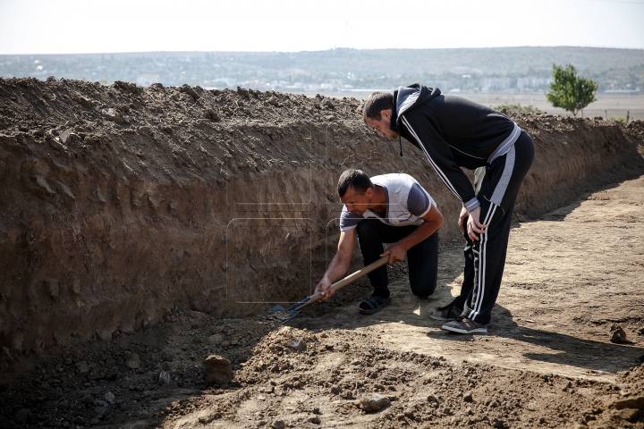 Древнее захоронение обнаружили в Чимишлии (ФОТО)