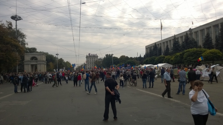 Столичный митинг на площади Великого национального собрания (ФОТО)